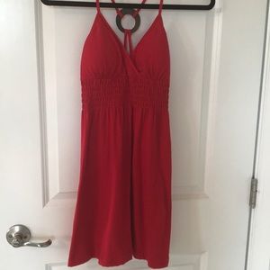 Red dress